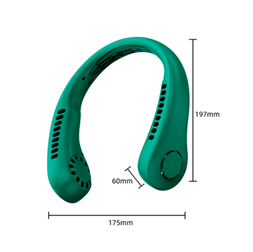 Mini Ventilador Portátil de Pescoço BreezeFit – Sinta a Brisa a Qualquer Hora!