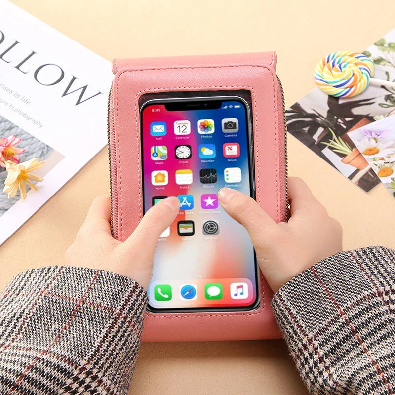 Bolsa Tiracolo Porta Celular GoStyle - Estilo e Conveniência em um Só Lugar